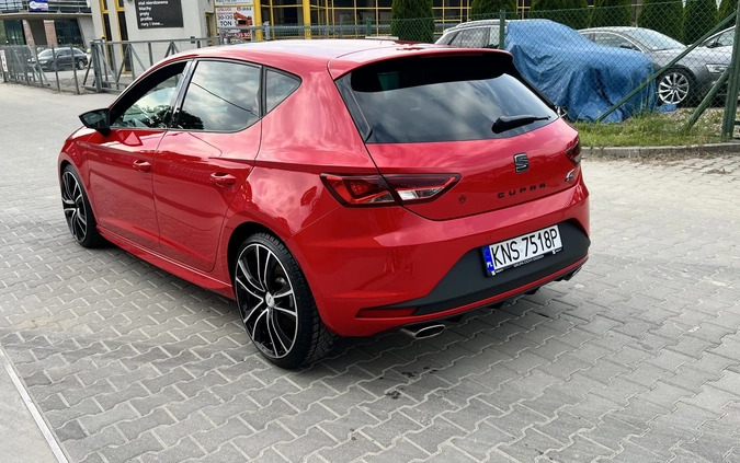 Seat Leon cena 87750 przebieg: 98000, rok produkcji 2016 z Góra Kalwaria małe 277